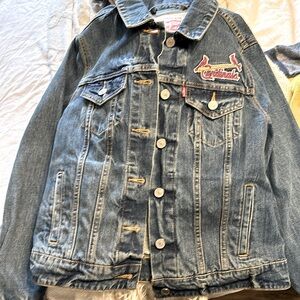 Limited-edition sold out Levi's St. Louis Cardinals The Levi's® MLB Denim Jacket